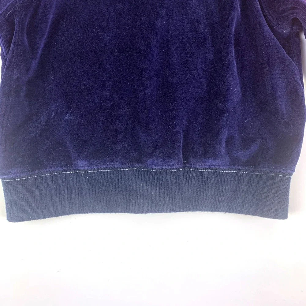 VTG Thomas the Tank Engine Velour‎ Track Jacket Sz 2T Blue Red 01 Train